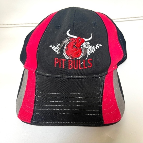 Pit Bull Hat Cap Black Medium large Men - Picture 1 of 7
